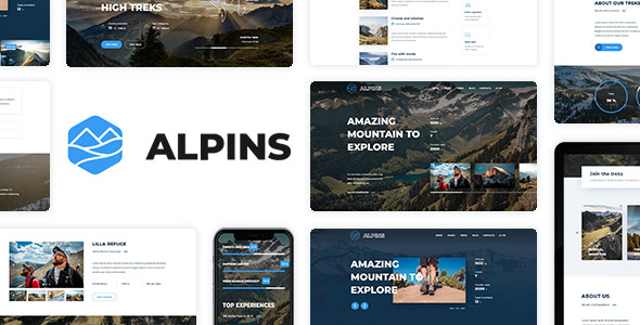 Alpins HTML Template